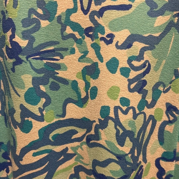 LILLY PULITZER XL Beautiful OPHELIA dress NWT in turquoise, blue and white - Picture 6 of 7